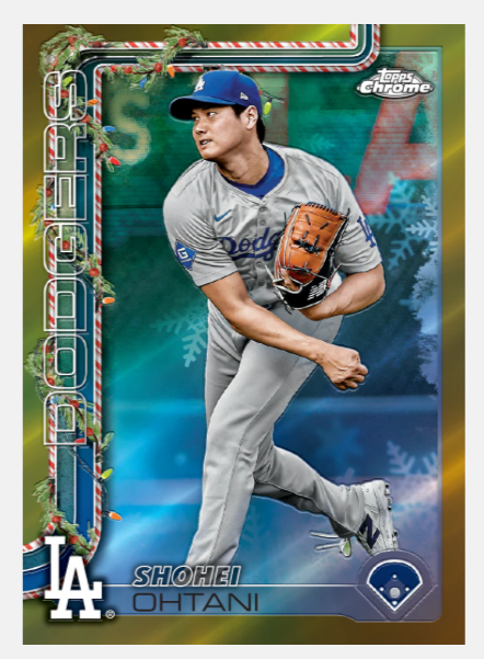 *Pre-Order* 2025 Topps Baseball Holiday Hobby Tin Box