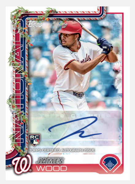 *Pre-Order* 2025 Topps Baseball Holiday Hobby Tin Box