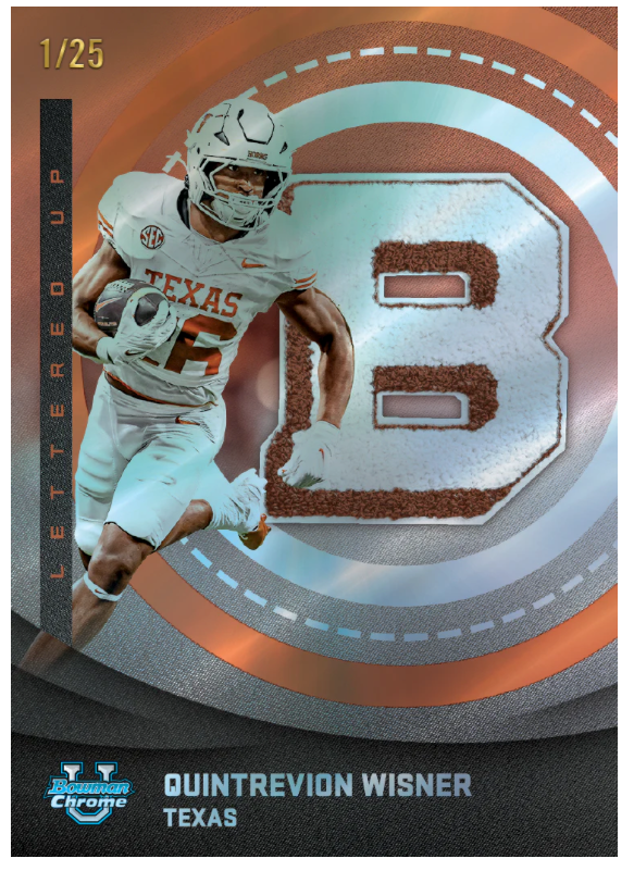 *Pre-Order* 2025 Bowman University Chrome Football Hobby Jumbo Box