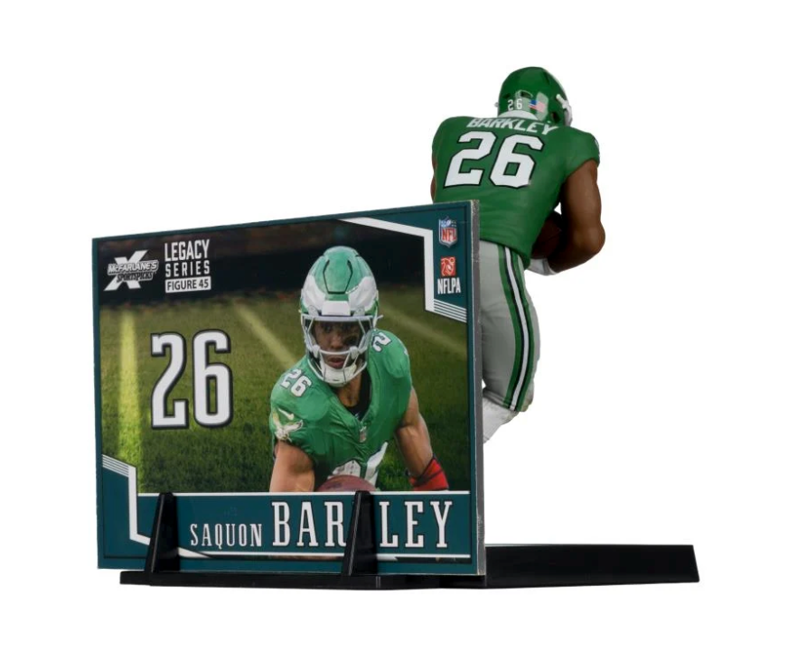 *Pre-Order* NFL SportsPicks Saquon Barkley Philadelphia Eagles - Kelly Green 7" Posed Figure