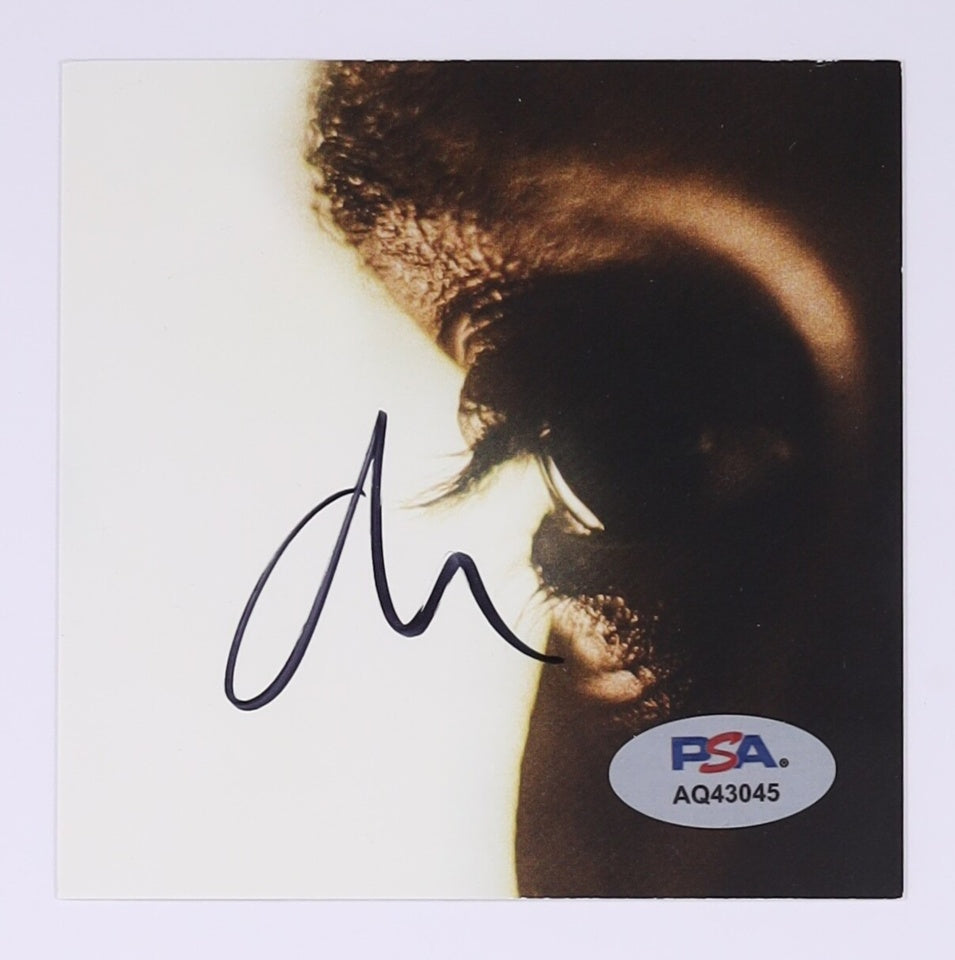 The Weeknd Signed “Hurry Up Tomorrow” Framed CD Insert – PSA/DNA Authenticated