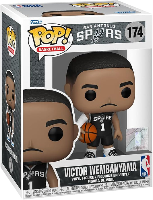 Victor Wembanyama Funko Pop 174 Spurs NBA figure boxed
