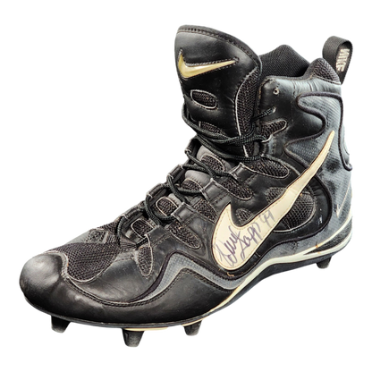 Warren Sapp signed black Nike football cleat number 99 Beckett authenticated