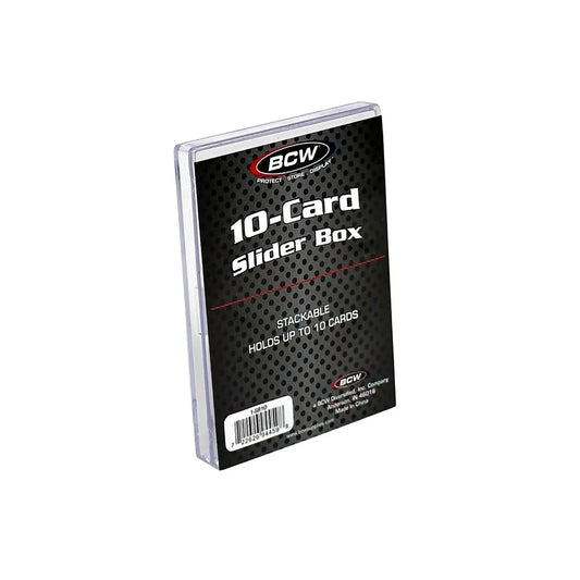 BCW 10-Card Slider Box — 1 Count