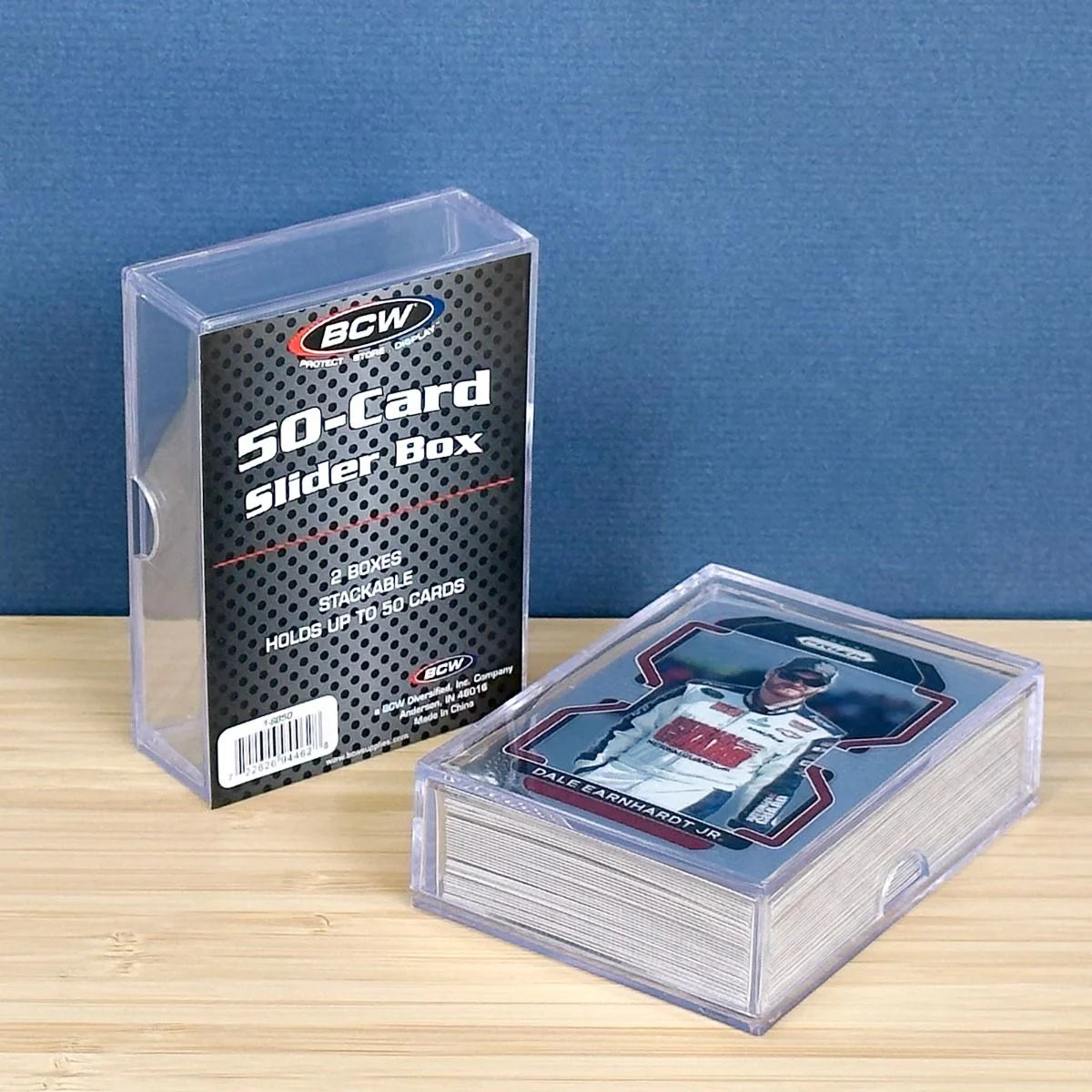 BCW 50-Card Slider Boxes — 2 Count