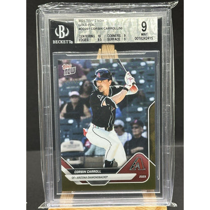 2025 Topps Now #OD-251 Corbin Carroll Opening Day Gold Foil /50