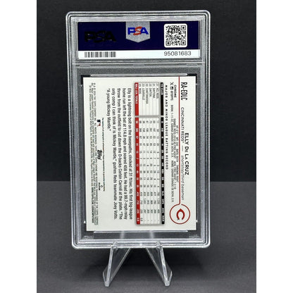 2024 Topps Chrome Elly De La Cruz Purple RC Auto /250